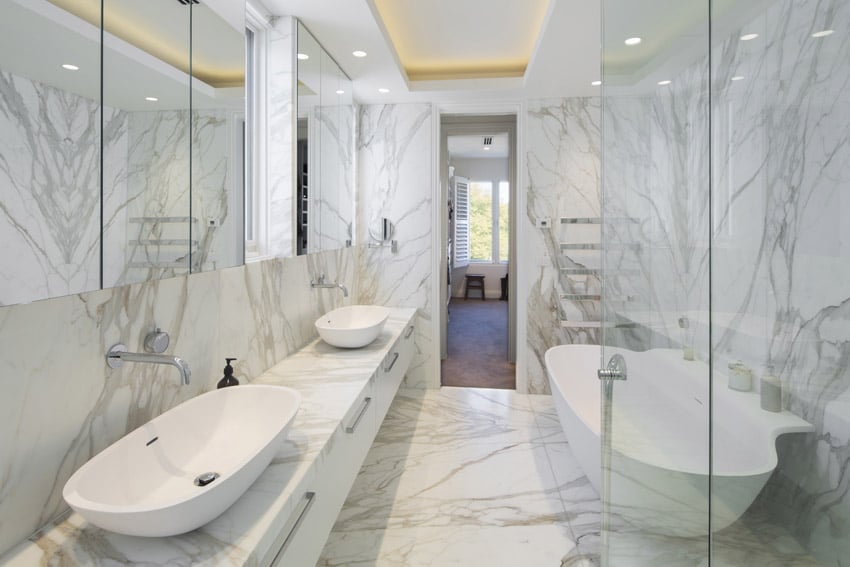 Calacatta Marble Ensuite