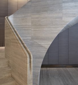 Travertine Staircase