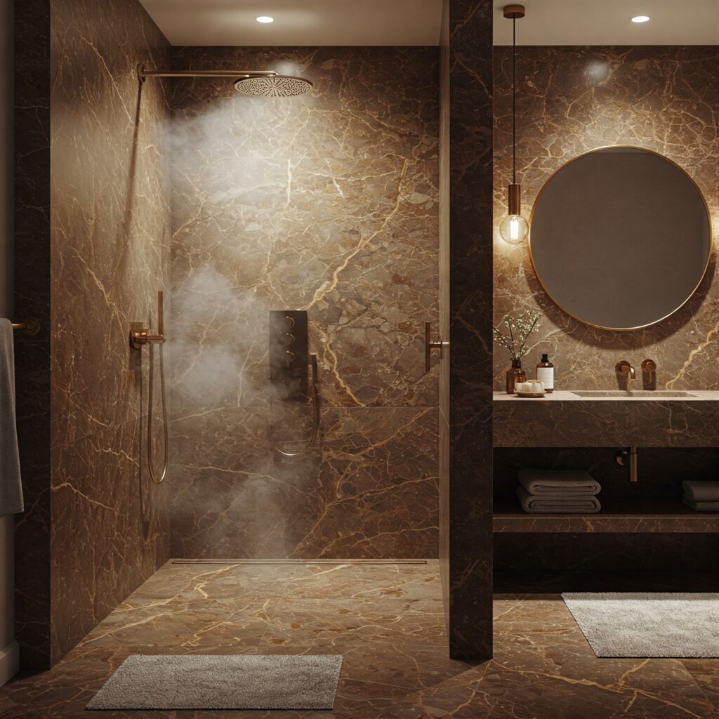 How to Create a Spa Like Bathroom with Marble