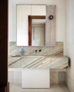 Corteccia Quartzite Bathroom Vanity