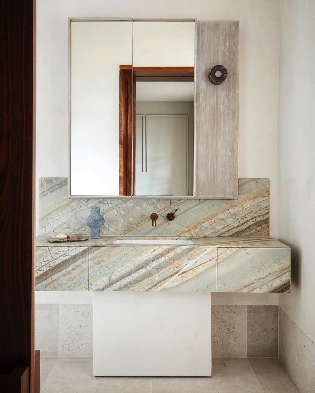 Corteccia Quartzite Bathroom Vanity